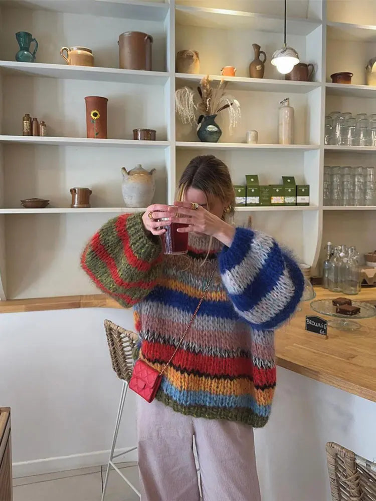 Luise | Schicker gestreifter Pullover