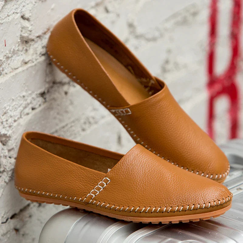 Audrey™ | Bequeme Lederhalbschuhe für den Alltag