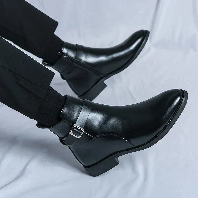 Davion | Klassische Chelsea-Stiefel für Herren