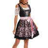 Heidi | Oktoberfest-Biermädchenkleid - Schwarz / M