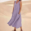 Lorelei | elegantes Leinenkleid für den Sommer