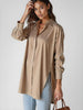 Lettie | modisches Oversize-Hemdkleid, bequeme Passform.