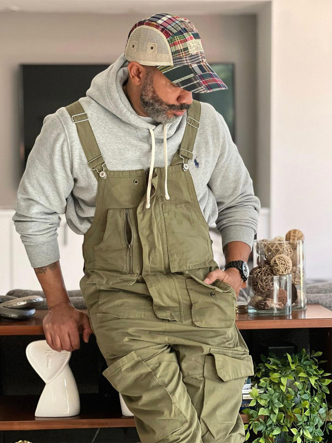 Max | Lässige Latzhose mit Taschen