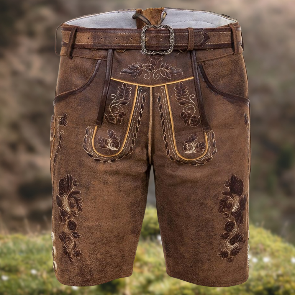 Georg - Lederhose für Herren - Long Dress - XS