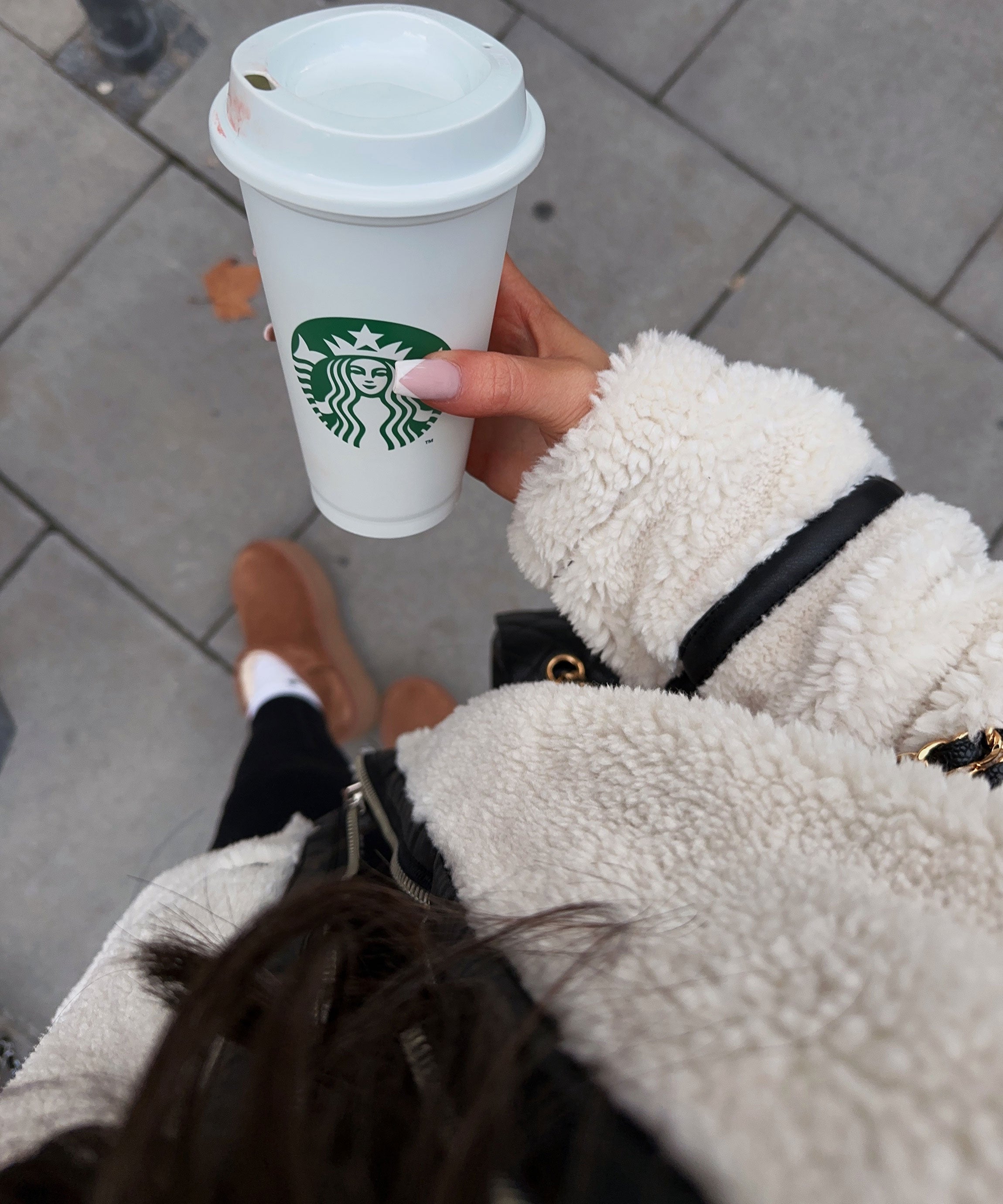 Saskia | Cremeweiße Teddyjacke