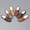 Calyx | Stichdetail-Lederloafers