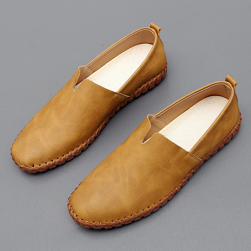 Calyx | Stichdetail-Lederloafers