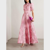 Heanna | Rosa Kleid mit Puffärmeln