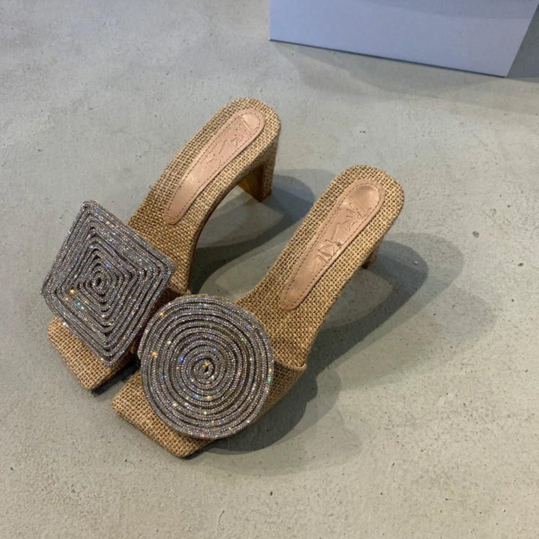 Rizelle | Elegante Sandalen mit Blockabsatz
