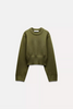 Greta | Moderner Damenpullover - S / Grün