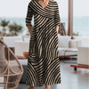 Ayla | Gestreiftes Vintage-Kleid