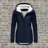 Lotta™ | Behaglicher Sherpa-Hoodie für kalte Tage - Marineblau / S