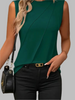 Autumn | Elegantes Plissee-Top mit Rundhalsausschnitt