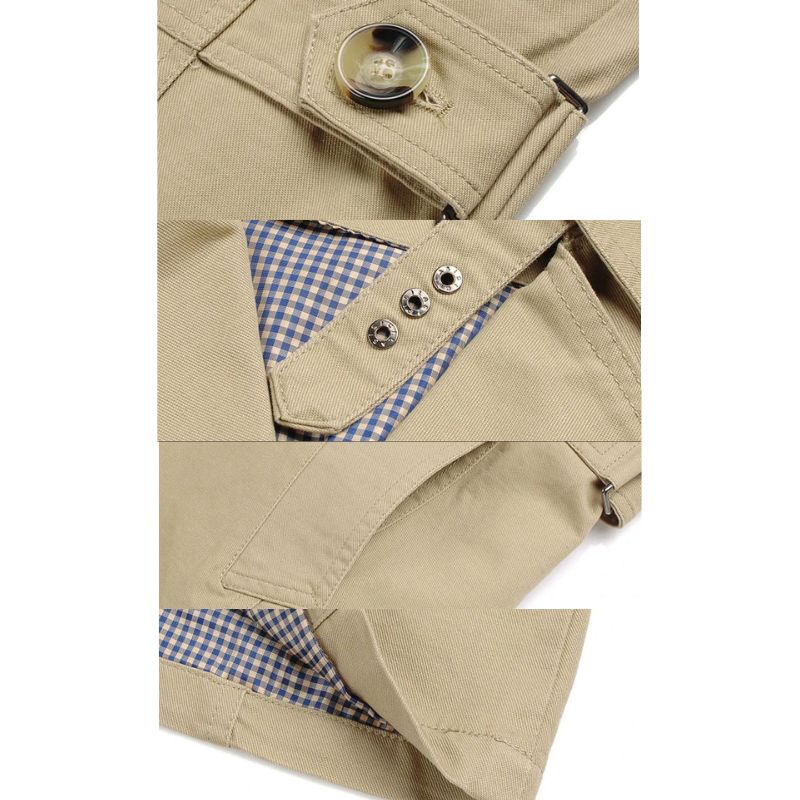 Connor | Eleganter Übergangsmantel mit Gürtel-Details