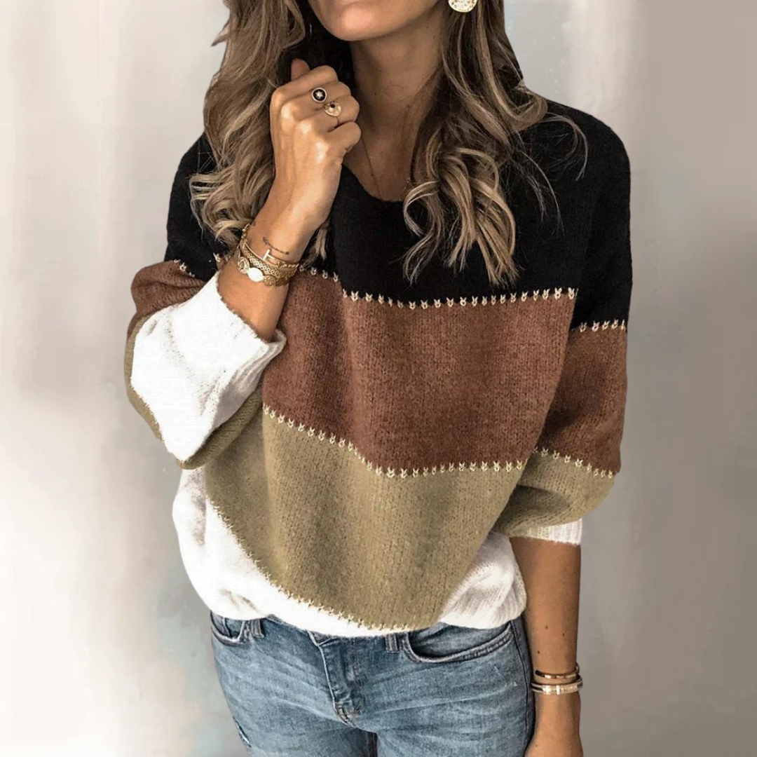 Missy | Klassischer Streifenpullover