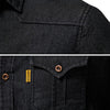 Astra - Denim Hemd - Schwarz / S