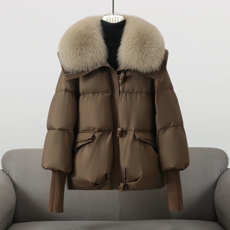 Veille - Glam-Windbreaker - Braun / S