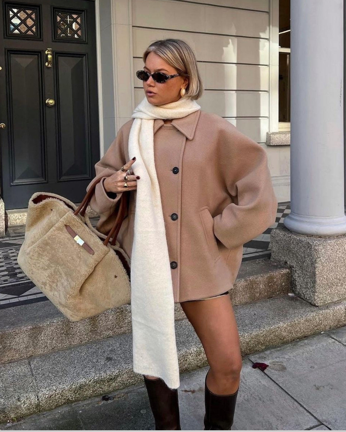 Mara | Oversized Wollmantel