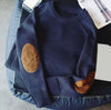 Morgan™ - Luxus Herrenpullover - Marineblau / S