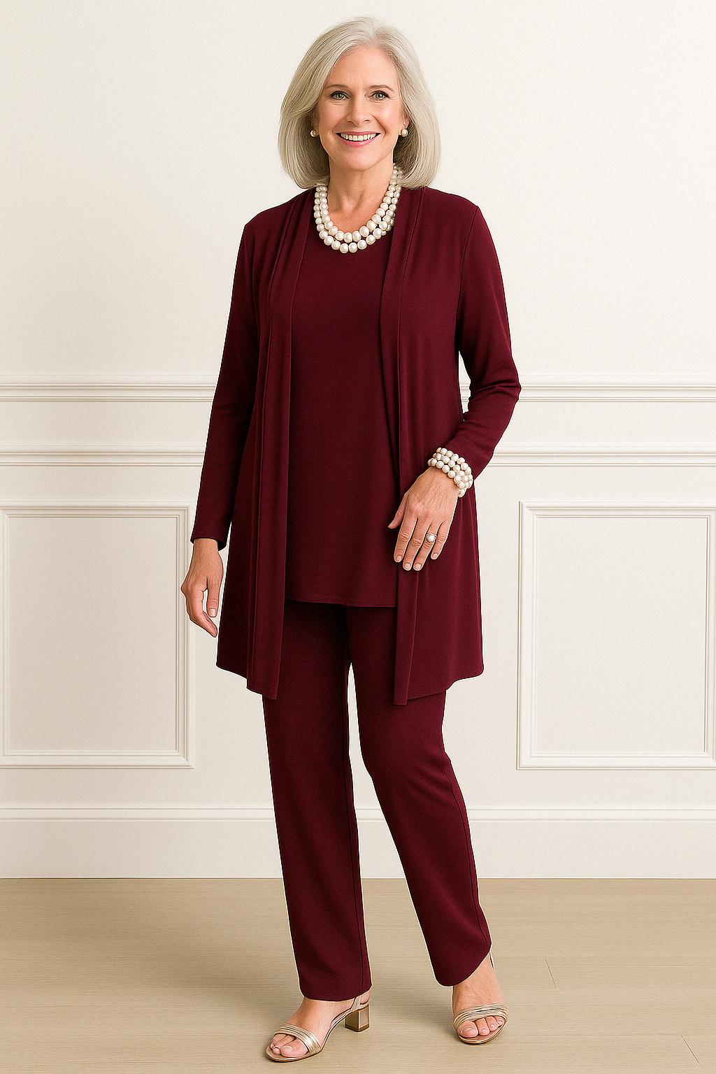 Sosy | Strickjacke, Strick & Strumpfhosen-Set