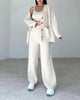 Isabella | dreiteiliges Strick-Set - Beige / S