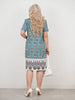 Emilia | elegantes Damenkleid mit Bohemian-Print