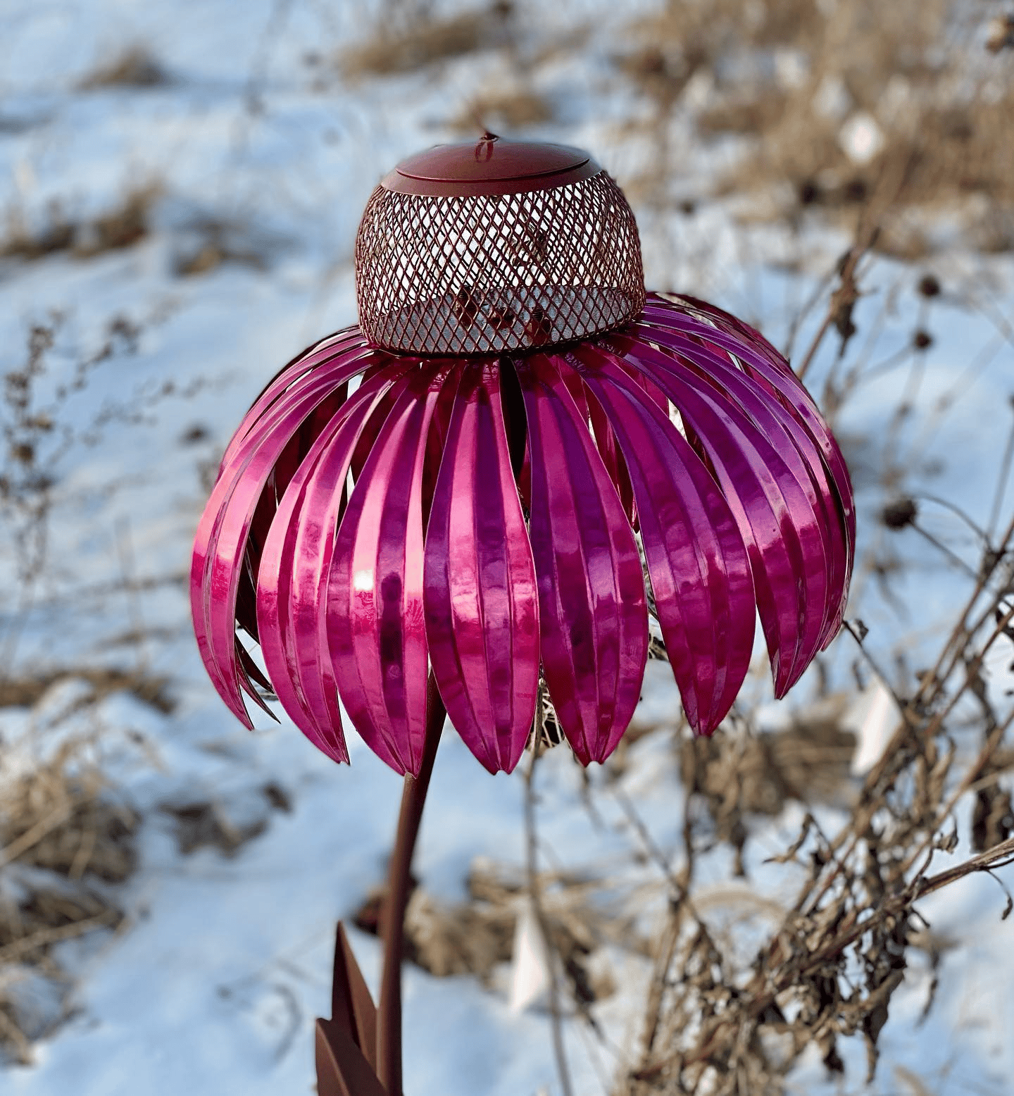 VogelFreude™ | Sonnenhut-Vogelfutterstation | 1+1 GRATIS HEUTE! - Garden - Rosa