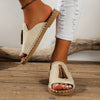 Priya | Fransenverzierte flache Sandalen im Ethno-Stil