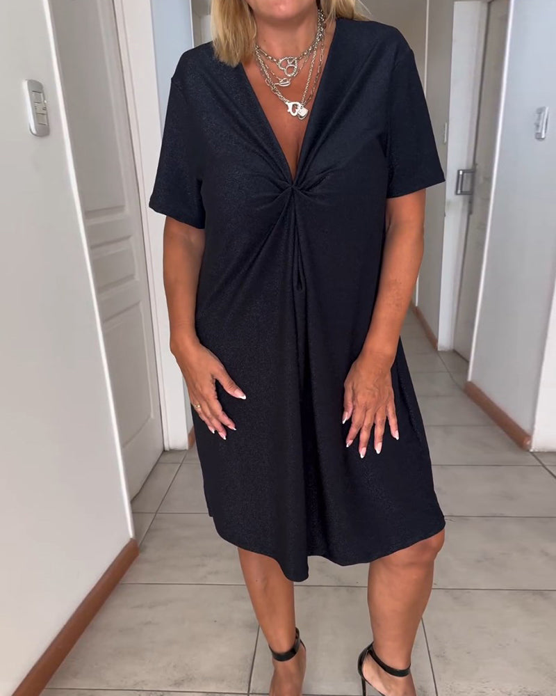 Callie | Schickes Kleid für Damen mit V-Ausschnitt