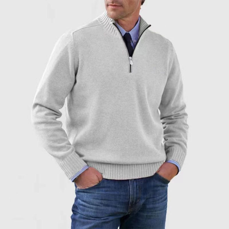 Jaico | Warmer Pullover mit Reißverschluss