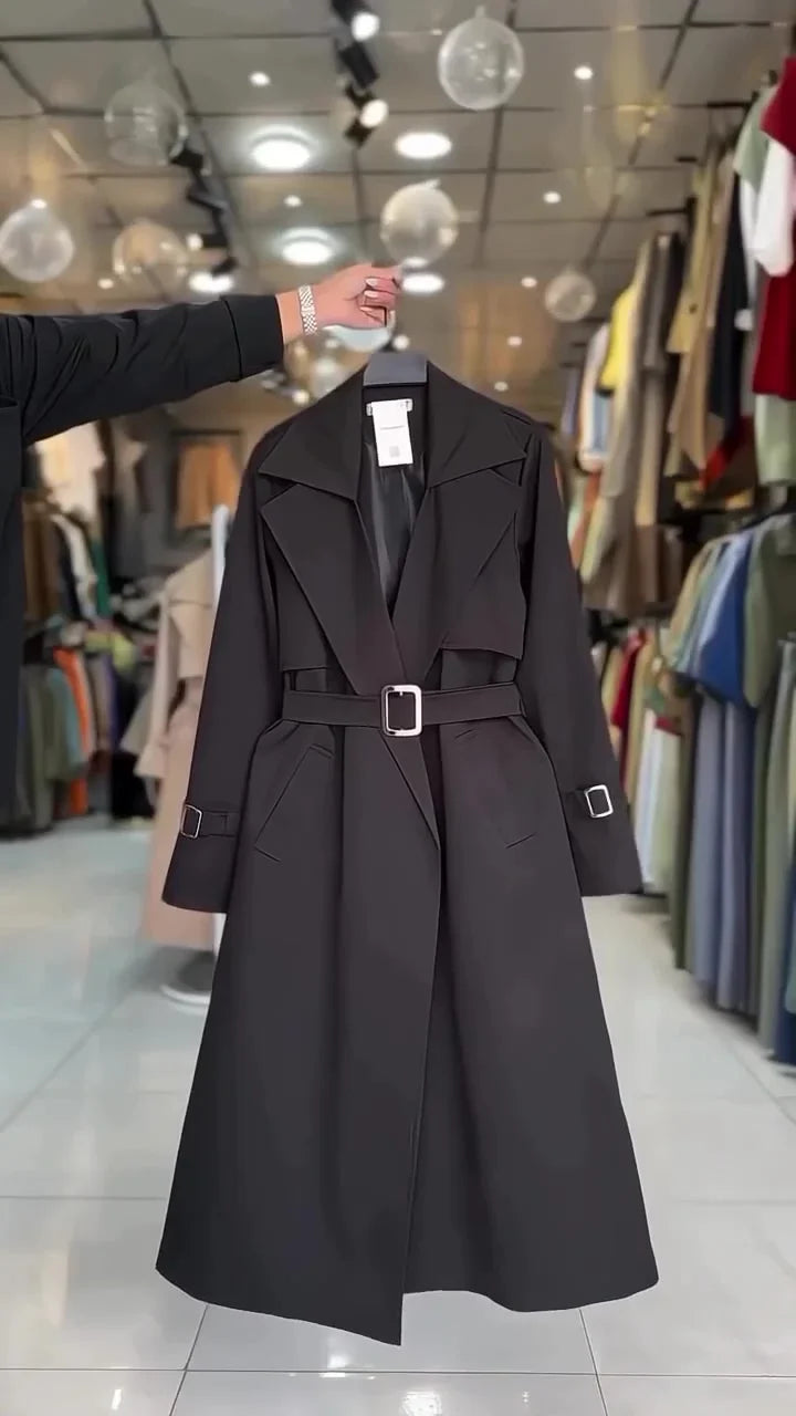 Clarys | Langer Trenchcoat für Damen