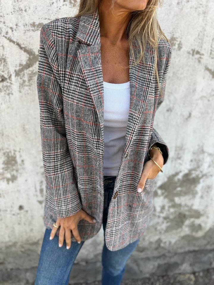 Shahanie™ | Stilvoller Winterblazer - Braun (fast ausverkauft) / S