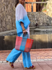 Taylor | Elegantes zweiteiliges Set aus Baumwolle und Leinen mit Farbverlauf