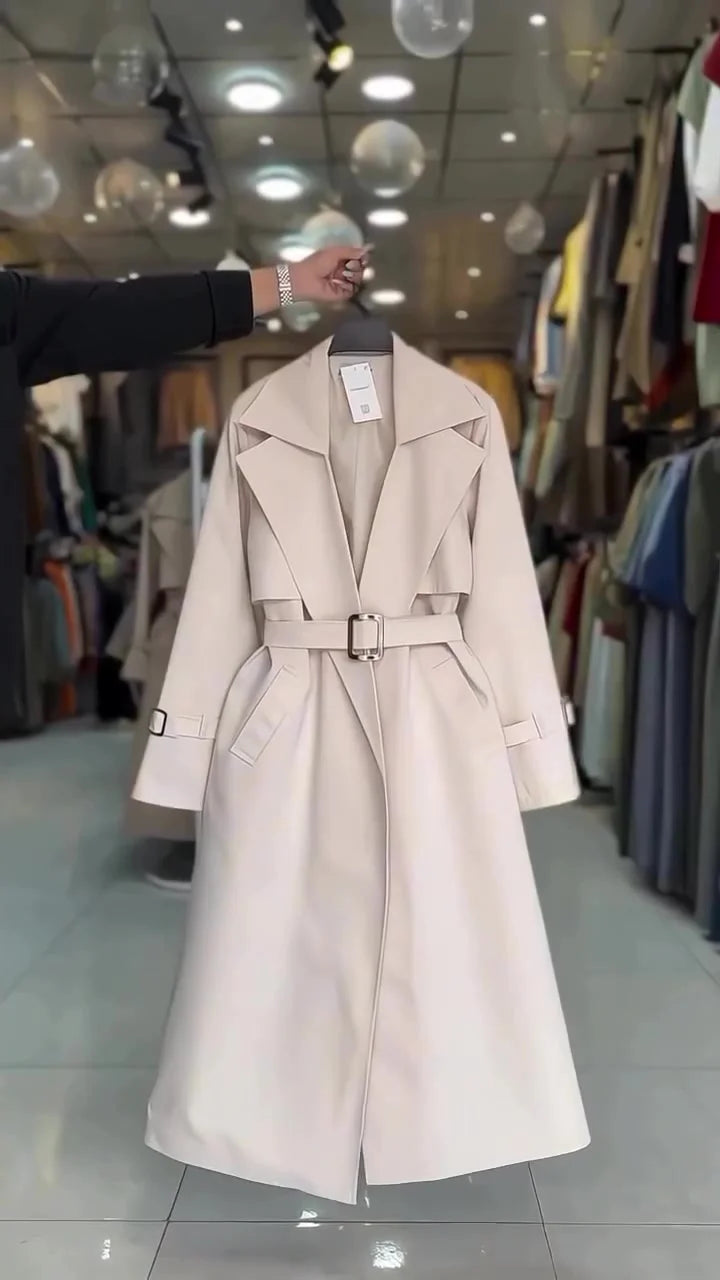 Clarys | Langer Trenchcoat für Damen