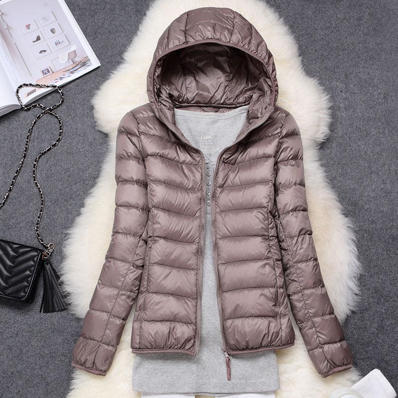 NordicBreeze™ - Wetterfeste Daunenjacke - Damenjacke - Champagne / S