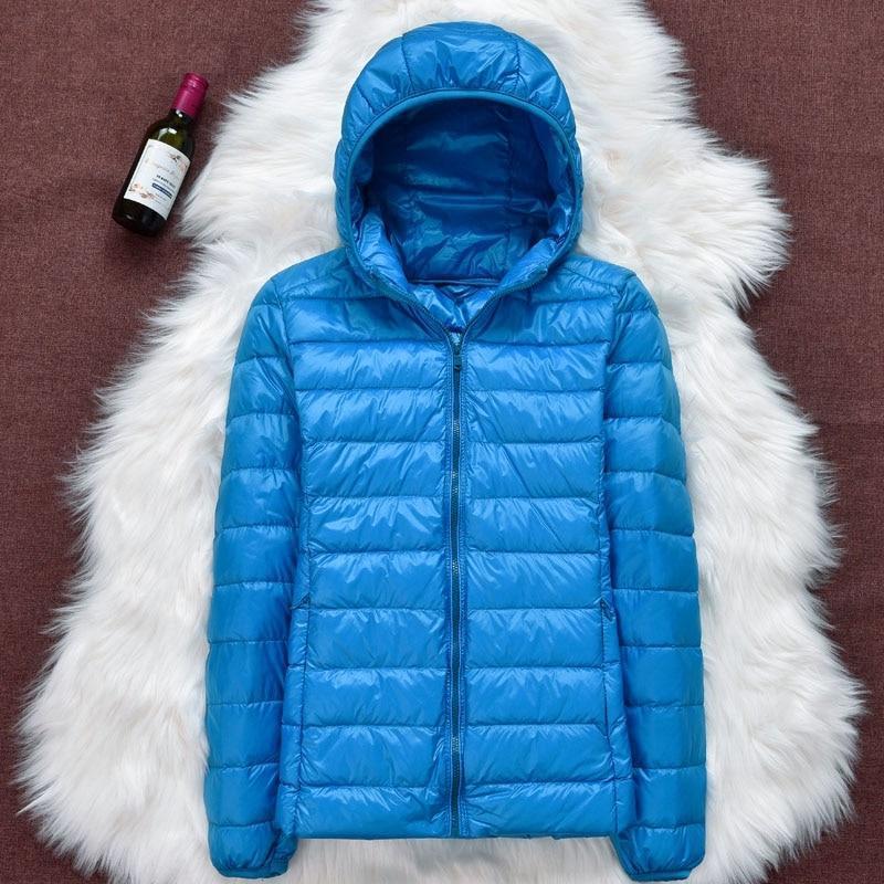 NordicBreeze™ - Wetterfeste Daunenjacke - Damenjacke - Hellblau / S