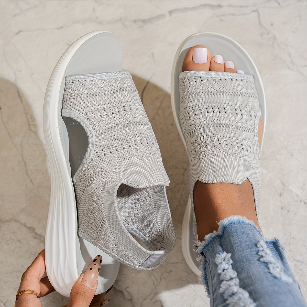 Emelia™ | Orthopädische Damen-Sommersandalen mit offenen Zehen