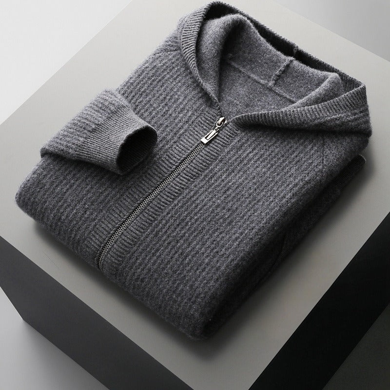 Anderson | Herren-Hoodie aus Wolle, zeitlos & komfortabel