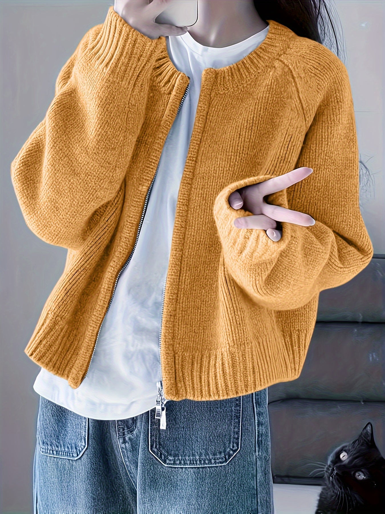 Baliasy | Legere Damen-Strickjacke