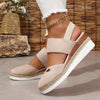 Freyja | stilvolle orthopädische Sandalen mit entspannendem Plateau und Belüftung