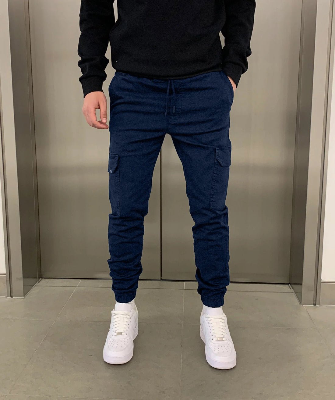 Sergio | Bequeme Cargo-Jogginghose für den Alltag