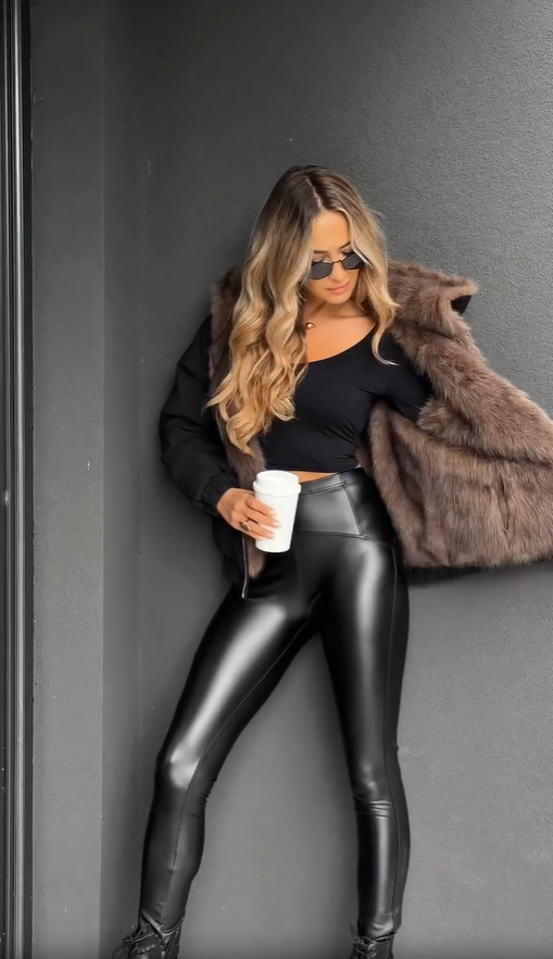 Arleth | Damen-Set, Lederhose & vielseitige Wendejacke