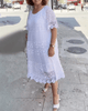 Maren | Sommerkleid mit Spitzenstickerei