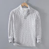 Danny™ | Nordic Zip-Pullover - Grau / M