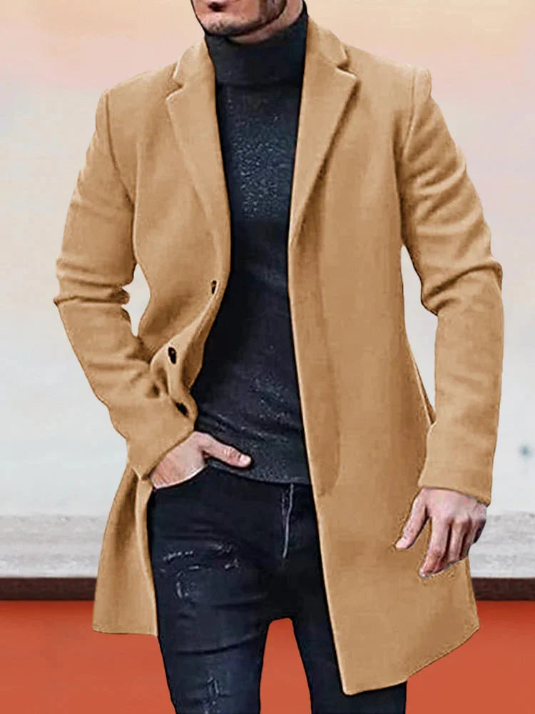 Steven | Minimalistische Herrenjacke – schlicht & stilvoll