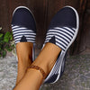 Kasty | Gestreifte orthopädische Schuhe