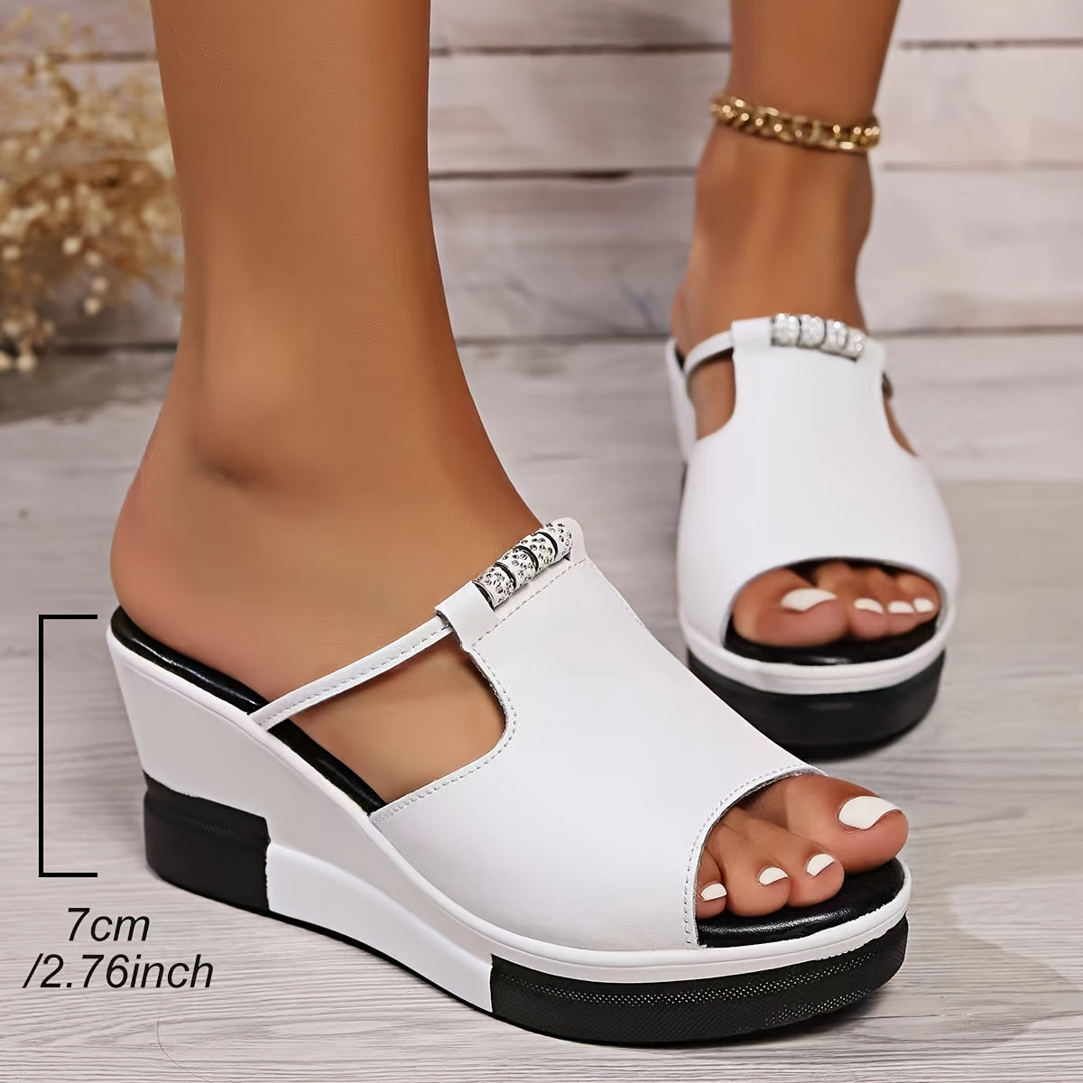 Paulina | Orthopädische Plateausandalen für maximalen Komfort