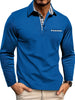 Carl™ | Elegantes Langarm-Poloshirt im modernen Schnitt