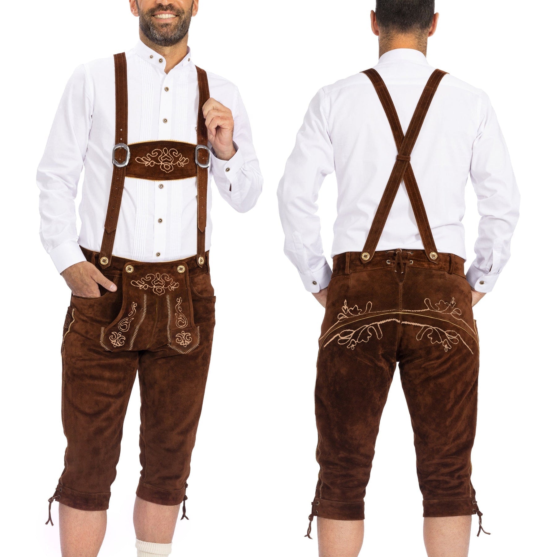 Otto | Oktoberfest Herren Latzhose Deutsch - Braun / S