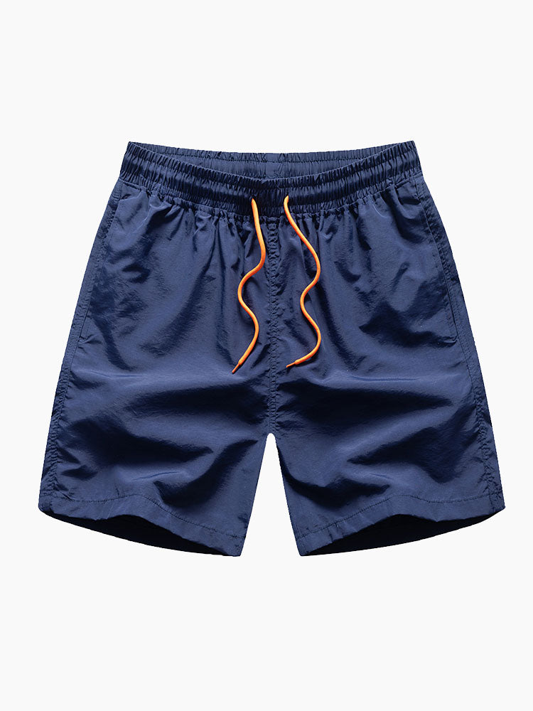 Bradly | Hemd mit Palmenprint und stylische Badeshorts